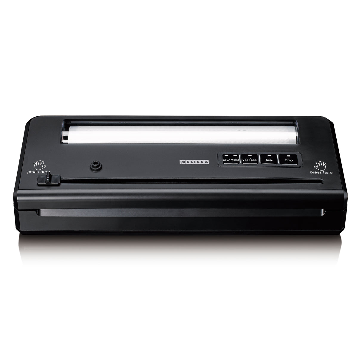 Melissa 16310235 - Machine sous vide avec porte-rouleau intégré et coupe-sac intégré - Noir