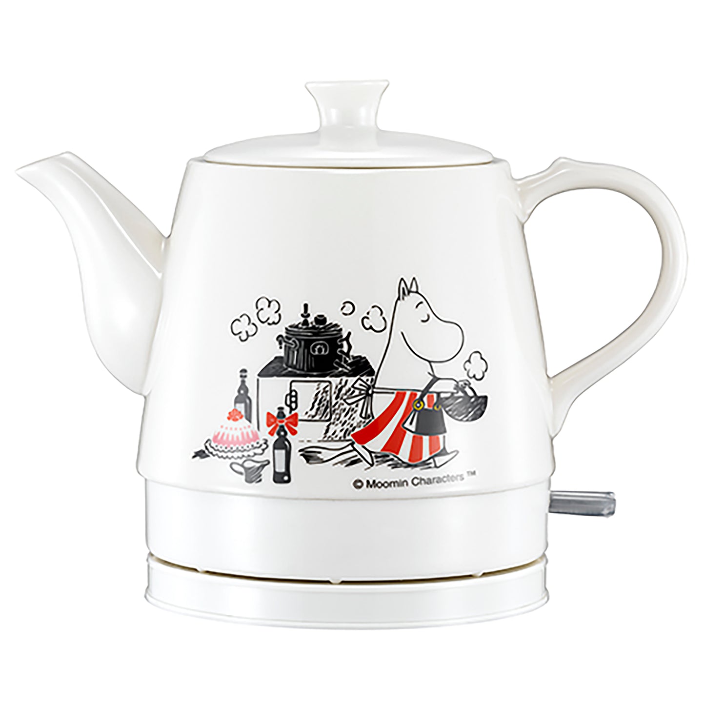 Moomin 19130011 - Moomin keramische waterkoker, 0.8L, 1750W, Keuken leuk ontwerp