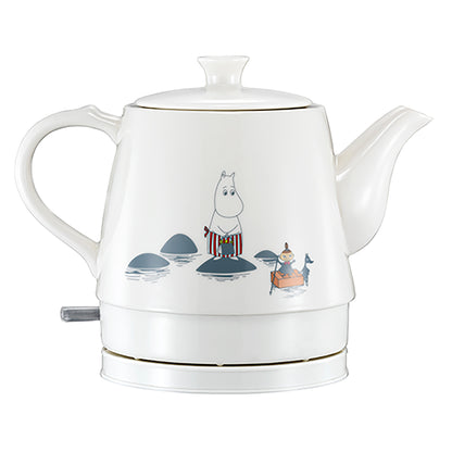 Moomin 19130010 – Moomin ceramic kettle, 0.8L, 1750W, By the Sea design