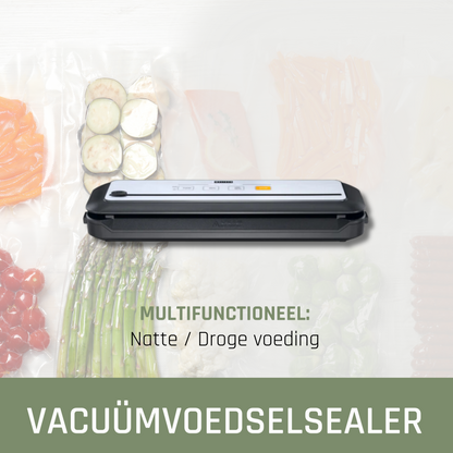 Melissa 16310228 - Vacuum food sealer 110W, black/silver