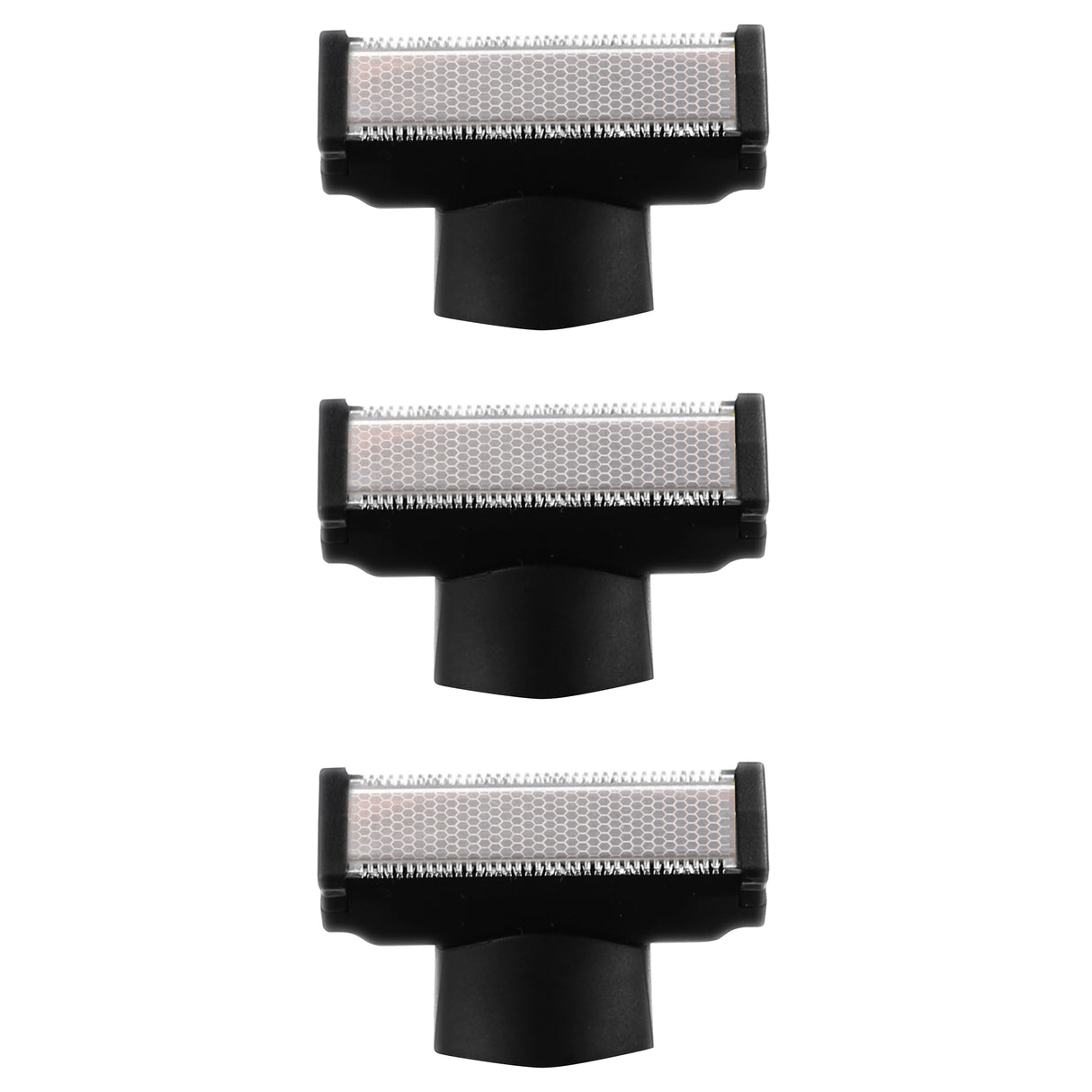 Melissa 16680055 - Set van 3 extra scheerkoppen voor de Melissa 16680054 trimmer - Zwart