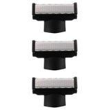 Melissa 16680055 - Set van 3 extra scheerkoppen voor de Melissa 16680054 trimmer - Zwart