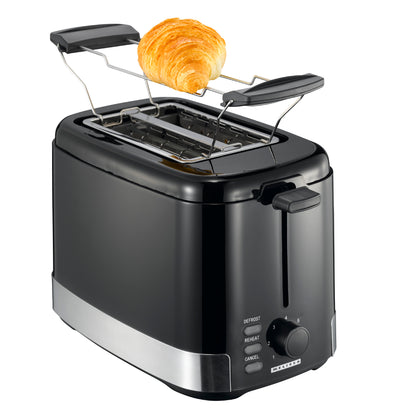 Melissa 16140148 - Upright toaster 800W, black