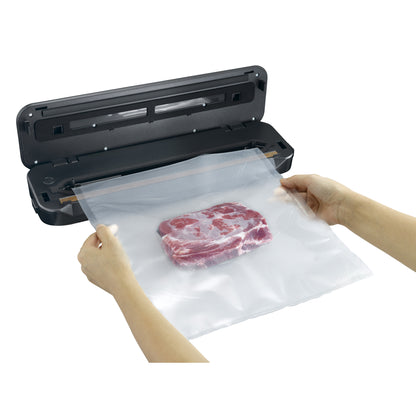 Melissa 16310228 - Vacuum food sealer 110W, black/silver