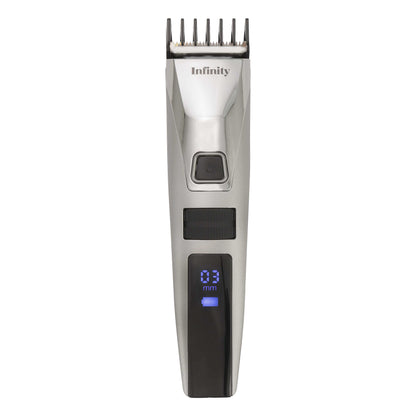 Melissa 16670071 – Rechargeable hair clipper 4W, black/silver