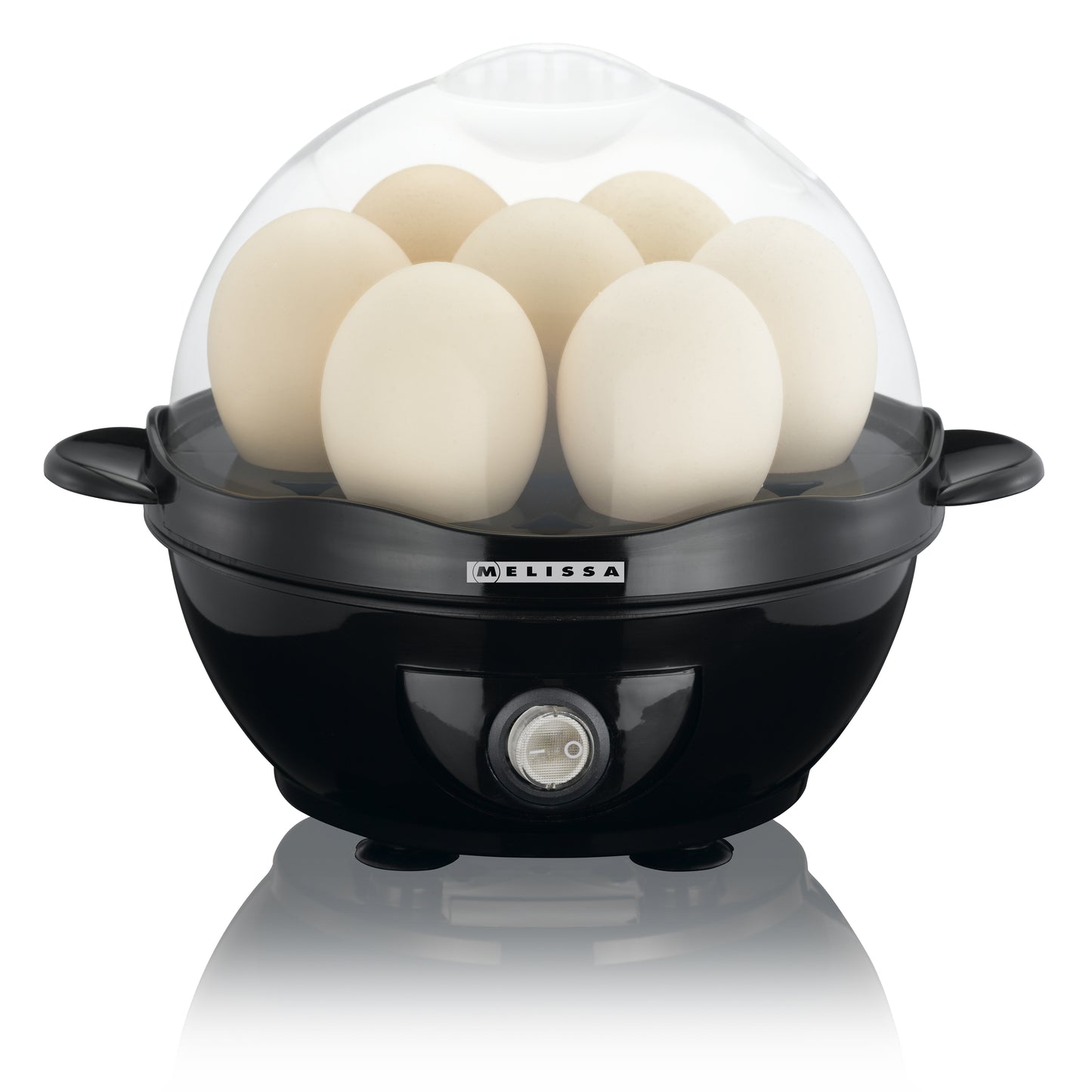 Melissa 16270021 - Egg boiler 7 eggs, black