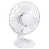 Melissa 16510105 - Table fan Ø23cm, 25W, white