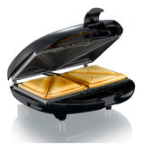 Melissa 16240110 -  3 in 1 sandwich maker 850W, black