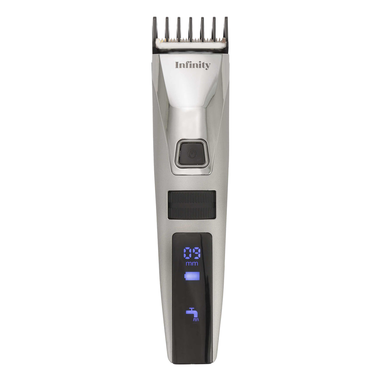 Melissa 16670071 - Oplaadbare tondeuse 4W, zwart/zilver