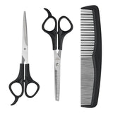 Melissa 16750006 - Haarknipschaar set, zwart
