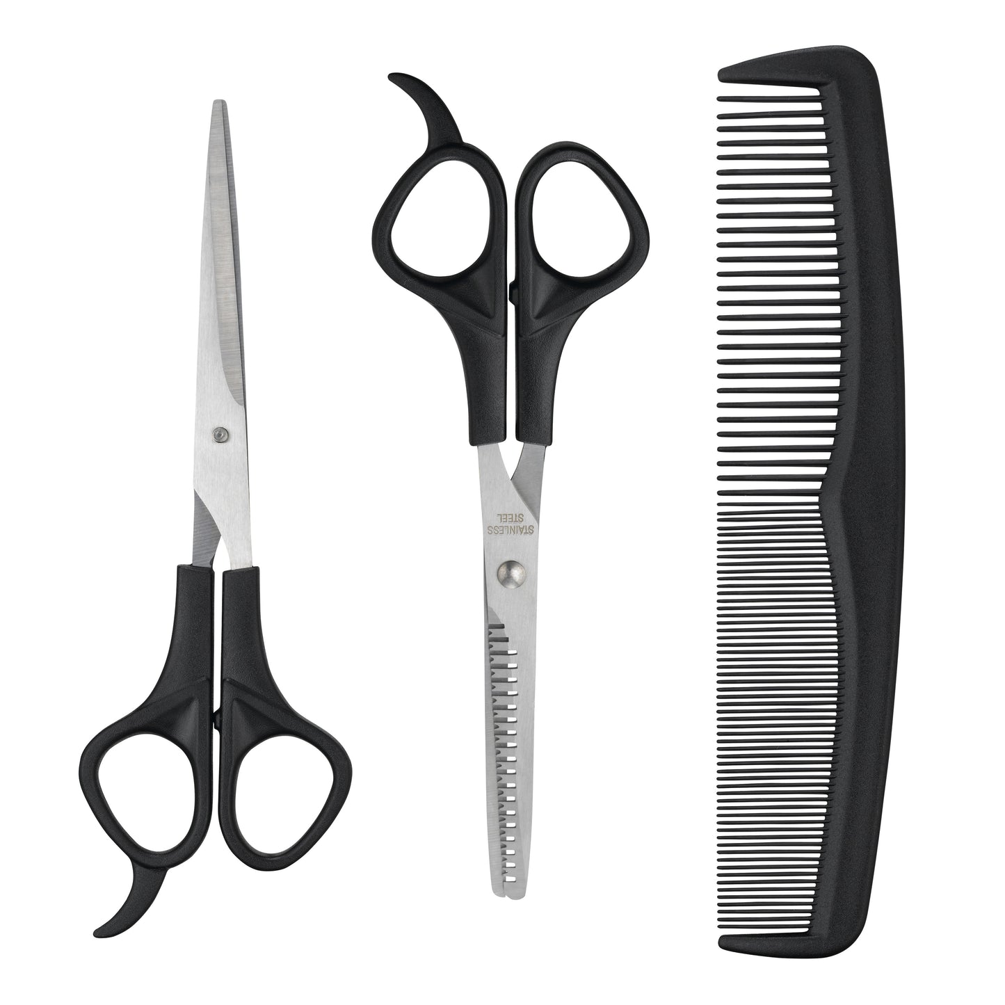 Melissa 16750006 – Hair cutting scissors set, black