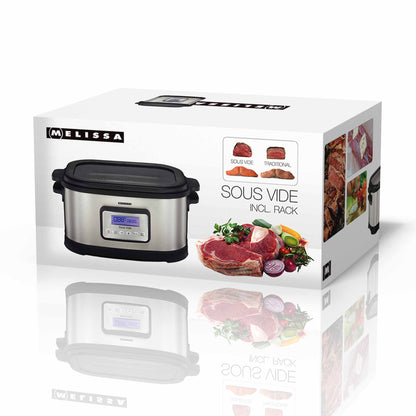 Melissa 16310170 - Sous Vide 6L, 520W, black/stainless steel