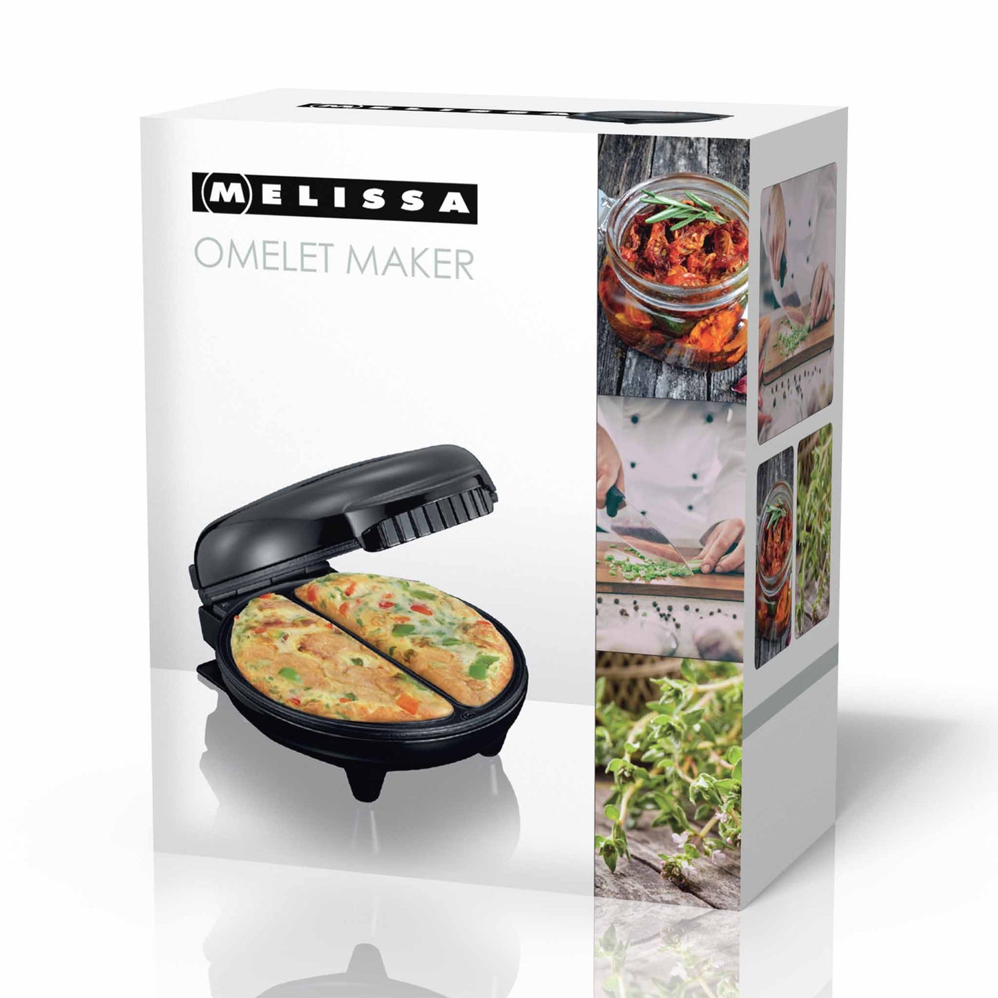 Melissa 16250086 – Omelet maker 750W, black