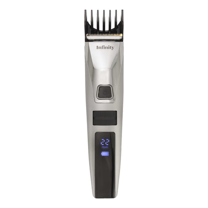 Melissa 16670071 – Rechargeable hair clipper 4W, black/silver