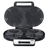 Melissa 16250087 - Double waffle maker 1200W, black