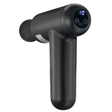 Melissa 16770048 - Oplaadbaar massagepistool met LED-display, zwart